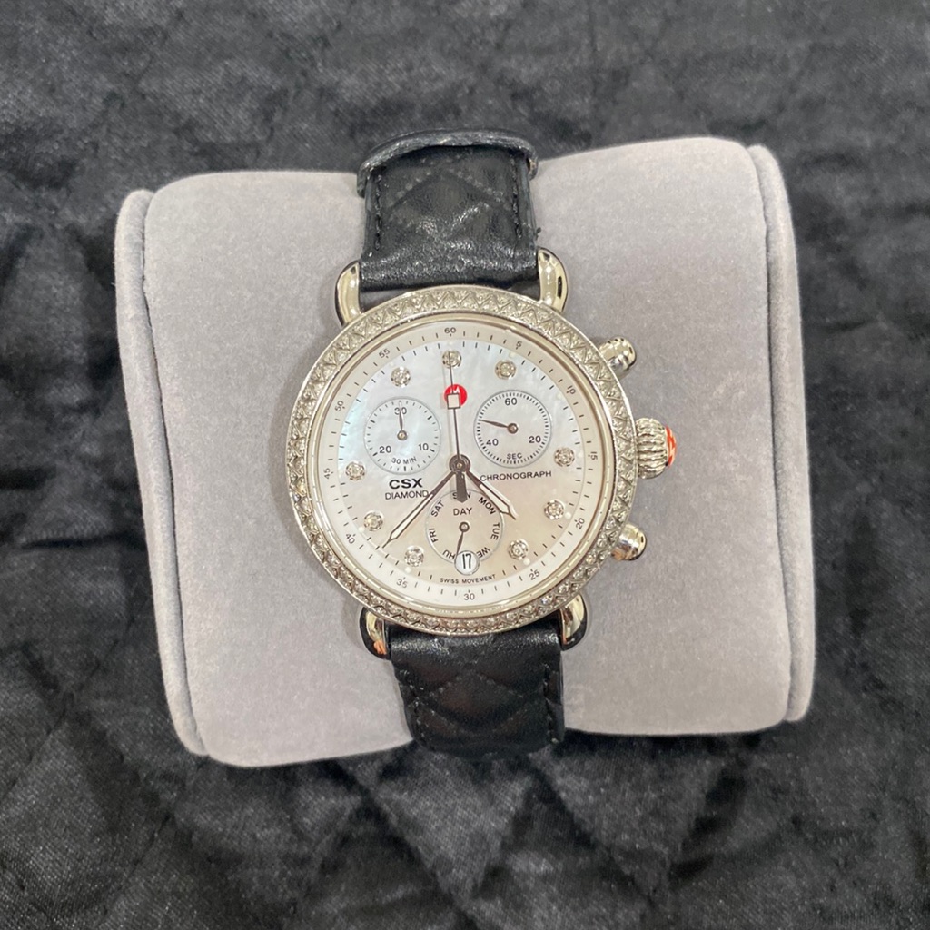 Diamond Michele Watch  38 Mm